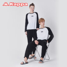 Kappa 2025秋季新款情侣长袖家居服套装 2色