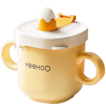 英氏（YEEHOO）儿童水杯吸管牛奶杯316不锈钢刻度防摔宝宝喝奶喝汤水米糊杯 天空蓝【 内胆可拆卸】 260ml34.9元（需领券）