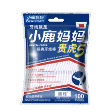 小鹿妈妈 牙线棒 100支/袋5.32元（需领券）