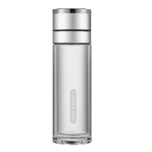 炊大皇 玻璃杯茶水分离耐高温防爆 银色400ml18.24元（需凑单）