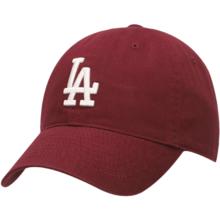 MLB 美职棒（MLB）男女帽子虞书欣同款软顶棒球帽秋冬季运动遮阳鸭舌帽 洛杉矶道奇队/红色/66 均码 F219.2元