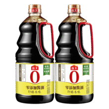 海天酱油 0添加即醇本味1.54kg零添加特级生抽非转基因炒菜提鲜调味品 即醇本味1.54kg*2瓶28.4元