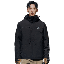 伯希和（Pelliot）户外冲锋衣男女三合一春秋防水硬壳夹克登山服外套11040107黑XXL606元 (券后省30)