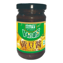 京喜 黄豆酱 炒菜调味 豆瓣酱 拌饭拌面调料 原味 200g2.5元/件包邮（买一送一实付4.99元）赠送主商品