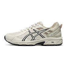ASICS 亚瑟士 2023GEL-VENTURE 6男女越野型跑步鞋 白色/灰色
