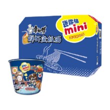 88VIP：康师傅 迷你桶鲜虾鱼板面 12桶16.42元（返3元卡后）