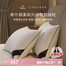 康尔馨 希尔顿100s 羽绒枕 74*48cm 低枕