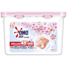 奥妙 桃桃春日除菌洗衣凝珠50颗 洗衣球 除菌除螨 鲜花精油13.9元