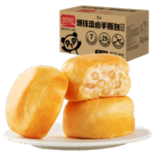 再降价：盼盼 爆珠流心面包 芝士味560g7.9元
