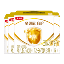 伊利 金领冠 育护 3段 婴幼奶粉 1200g 4罐420.0元（合420元/件）
