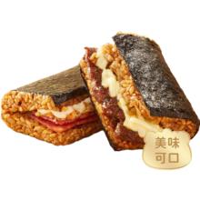 林饱饱 糯米海苔饭团 黑椒芝士猪排味150g/袋 任选6件5.02元（需买6件，需用券）