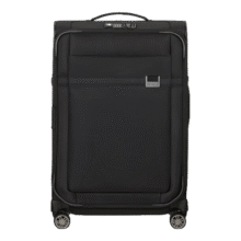 新秀丽（Samsonite）商务登机箱拉杆箱 出国留学行李箱旅行箱大容量轻便耐磨密码箱KE0 黑色 20英寸