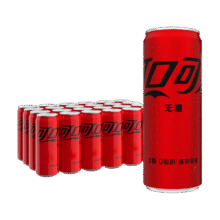 CocaCola/可口可乐 零度可乐 饮料 330ml *24罐