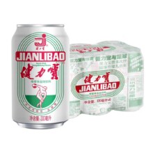 健力宝 含蜂蜜补充电解质 橙蜜味330ml*6罐