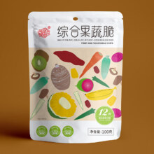 菇歌 果蔬脆混合12种综合什锦蔬菜干250g*2件29.44元（合14.72元/件）