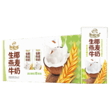 伊利 谷粒多 200mL 燕麦牛奶 真实颗粒 生椰燕麦味 12盒 200ml22.9元