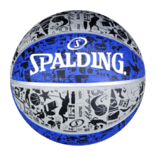 斯伯丁Spalding篮球涂鸦橡胶室外7号球84-478Y58元