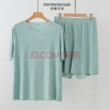 FENTENG CARE 芬腾可安 男女款冰丝凉感短袖家居服套装