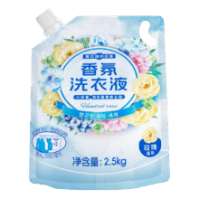 浣馨粉玫瑰香氛洗衣液 2.5KG*1袋1.89元（需领券）