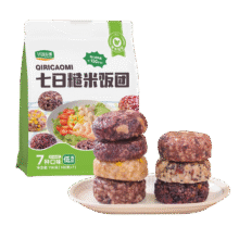 首购：华田禾邦 七色糙米饭团100g*7、700g4.4元包邮（需试用）