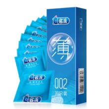 名流 持久避孕套超薄 32只