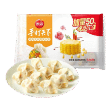 思念大虾仁水饺 鲜美虾仁三鲜水饺速冻饺子早餐食品蒸饺煎饺 猪肉玉米蔬菜水饺600g69.5元（需领券，合13.9元/件）