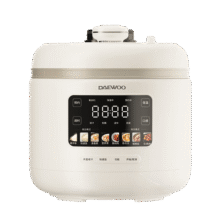 大宇（DAEWOO）5L智能电压力锅 电饭锅 1-8人 家用多功能压力煲无水料理大容量电饭煲双内胆 DY-YLG05