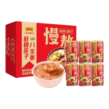 王老吉 桂圆莲子八宝粥 320g*12罐26.9元