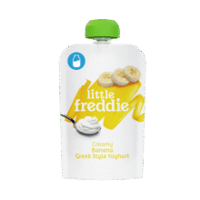 小皮（Little Freddie）香蕉酸奶果泥100g*1袋 儿童常温酸奶水果泥 发酵乳酸奶宝宝酸奶泥