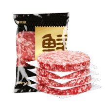 鲜京采 牛肉饼 1.44kg、12片59.9元(返卡更优惠)