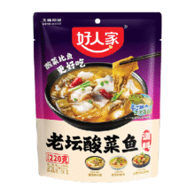 好人家老坛酸菜鱼调料包220g5.89元