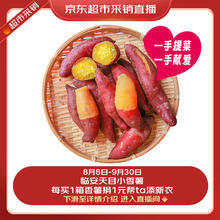 京鲜生 临安天目山小香薯3斤 单果约30g-100g 香甜软糯 源头直发