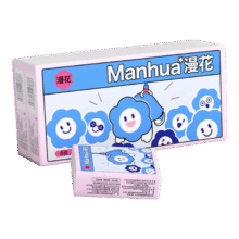 漫花手帕纸餐巾纸便携式小包抽纸随身装巾家用实惠整箱批卫生纸巾 3层 6片*6包 【电玩手帕纸】1.05元（需领券）