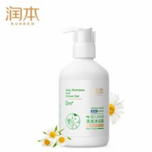 润本 婴儿洋甘菊洗发沐浴露 500ml
