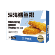 京鲜港 深海裹粉鳕鱼排 930g  310g*3盒*1件