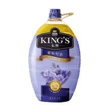 金龙鱼 KING'S 食用油 进口原料 特级初榨 亚麻籽油5L159.9元