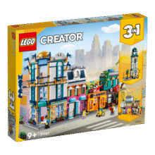 乐高（LEGO）创意百变系列三合一儿童拼装积木玩具男孩礼物31141城镇大街