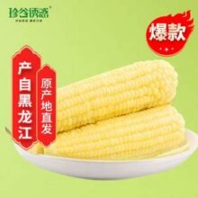 珍谷诱惑 非转基因 真空锁鲜白糯玉米200g*10支