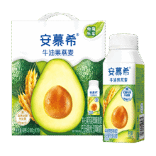 安慕希牛油果燕麦酸奶200g×10瓶31.4元+550淘金币+返 8 元超市卡