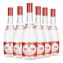 汾酒山西杏花村汾酒42度红盖汾酒475ml*6瓶清香型白酒259元 (券后省40)