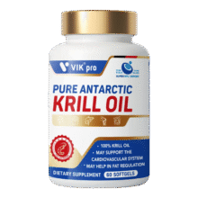 vikpro 磷虾油胶囊 500mg、60粒90元（需领券）