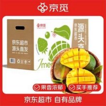 京觅 攀枝花凯特芒果 4.5-5斤/单果400g起