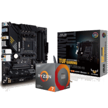 AMD 锐龙CPU 处理器 搭微星/华硕B450B550CPU主板套装 板U套装 华硕TUF B550M-PLUS WIFIⅡ重炮手 R7 5700X(散片)套装1869元 (券后省200,月销1000+)