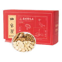 雷允上【官方】 元气四宝茶灵芝+黄芪+党参+西洋参四宝茶组合 男女滋补 【尝个鲜】1盒装(12包)不划算24.55元（需领券）