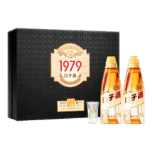 口子窖口子酒 50度 500mL 2瓶 口子酒1979复刻礼盒140元 (送赠品,券后省9)