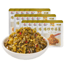 乌江 爆炒外婆菜30g*15袋9.9元（需领券）包邮