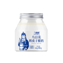 兰格格  草原酸奶 乌日莫奶皮子酸奶560g*1桶 生鲜低温酸牛奶 酸奶大桶