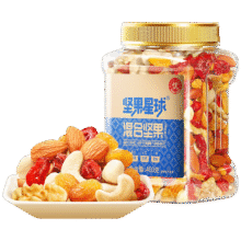 坚果星球 每日坚果炒货混合坚果果仁果干核桃扁桃仁腰果零食大礼包 【6种坚果果干搭配】400g139.9元 (每满169减65,券后省30)