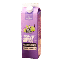 1号会员店（One's Member）100%NFC葡萄汁 nfc纯果汁饮料试用装鲜果压榨 1L装西班牙进口葡萄12.9元（需领券）
