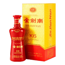 剑南春 金剑南K6 52° 浓香型 500ml 1瓶 +凑单113.1元